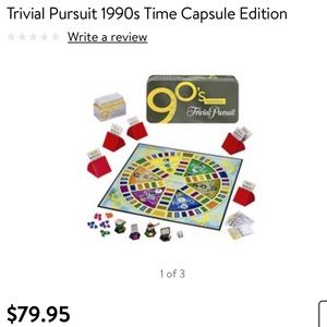 90’s Trivial Pursuit Time Capsule Edition